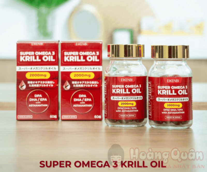 Viên Uống Dầu Nhuyễn Thể Super Omega 3 Krill Oil 2000mg Viên Uống Dầu Nhuyễn Thể Super Omega 3 Krill Oil 2000mg