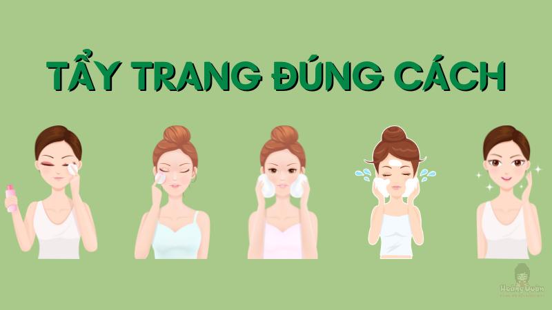 cách dùng nước tẩy trang