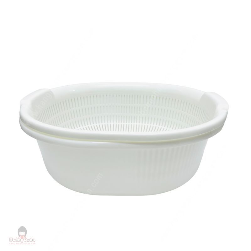 Rổ Nhựa Trắng Fresh 5.3L