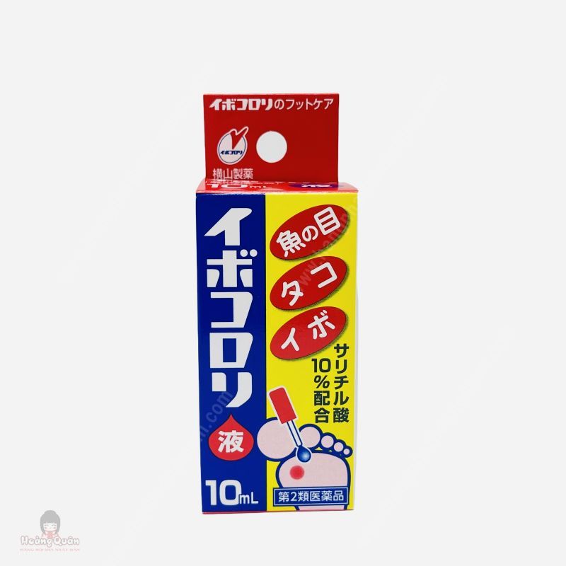 Dung Dịch Bôi Mụn Cóc, Chai Chân Ibokorori 10ml