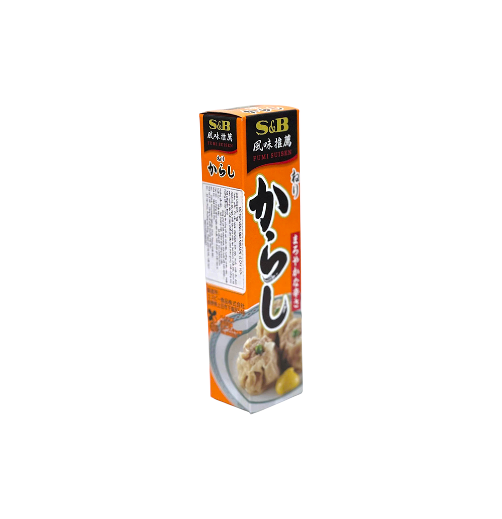 Mù Tạt Vàng S&B Karashi Vị Cay Vừa 43G/Tuýp