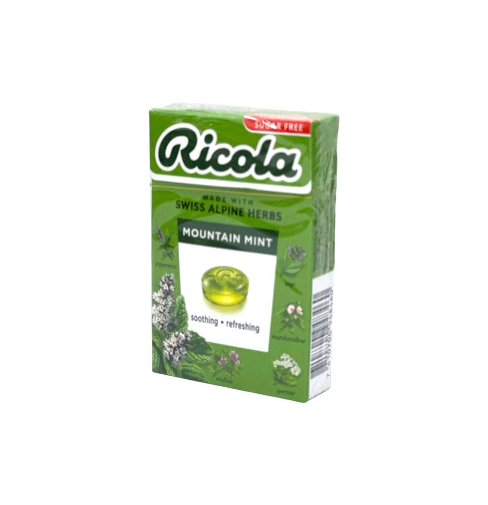 Kẹo Thảo Mộc Ricola Không Đường 40g (Táo Bạc Hà AppleMint)