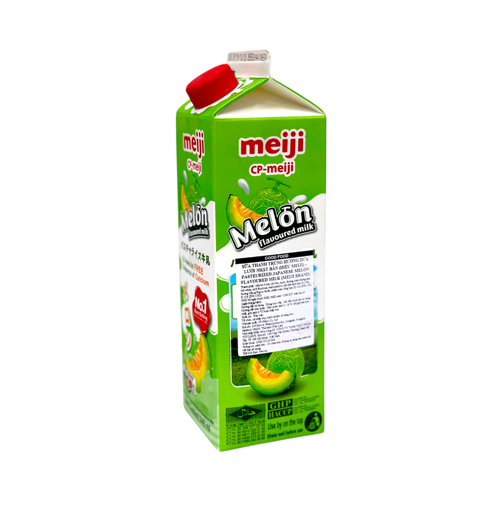 Sữa Tươi Thanh Trùng Meiji Vị Dưa Lưới 946ml