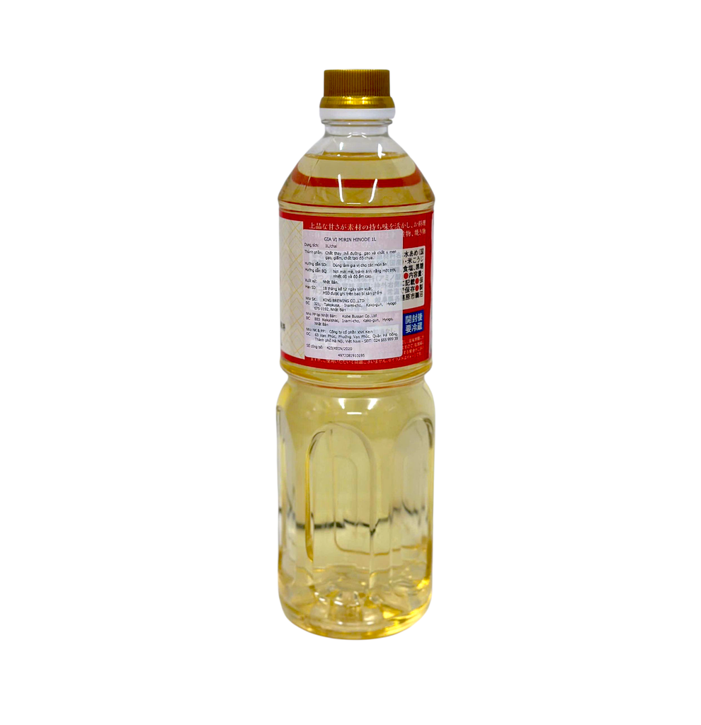 Rượu Nấu Ăn Mirin Kikugawa 1 Lít