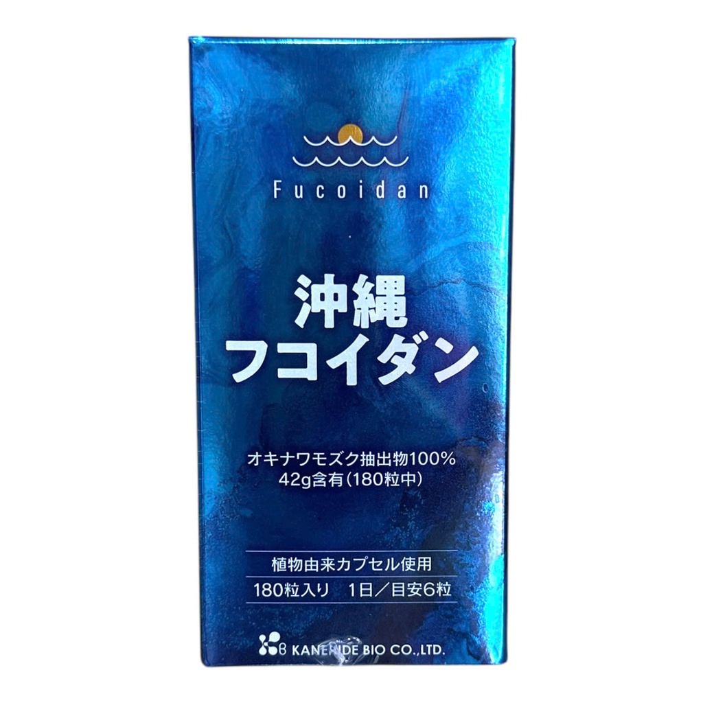 Viên Uống Fucoidan Okinawa Xanh 180 Viên ( mẫu mới)