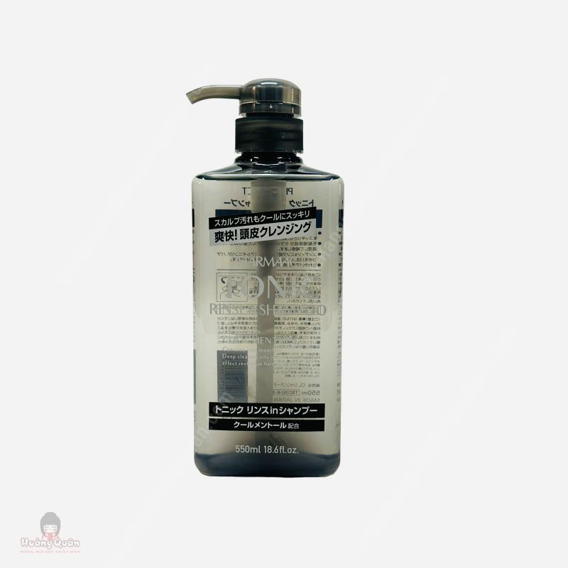 Dầu Gội Nam Tonic Bạc Hà 550ml