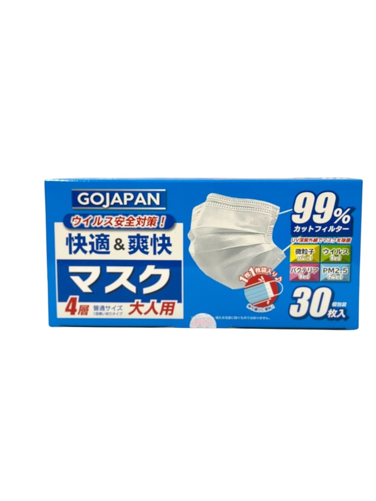 Khẩu Trang Y Tế Xuất Nhật Gojapan 30 Cái