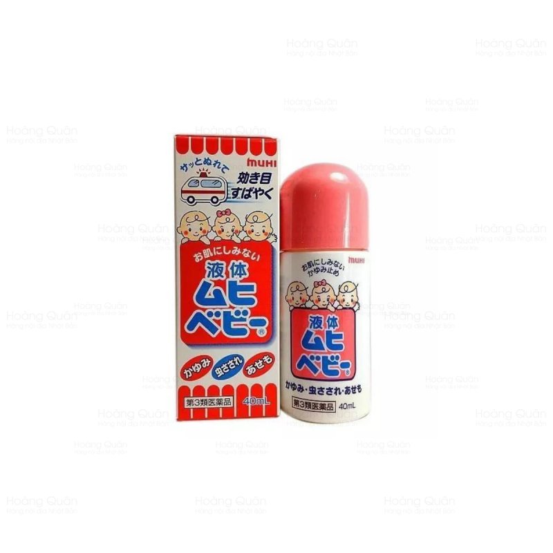 Lăn Muỗi Muhi Bé Sơ Sinh & Người Lớn 40ml