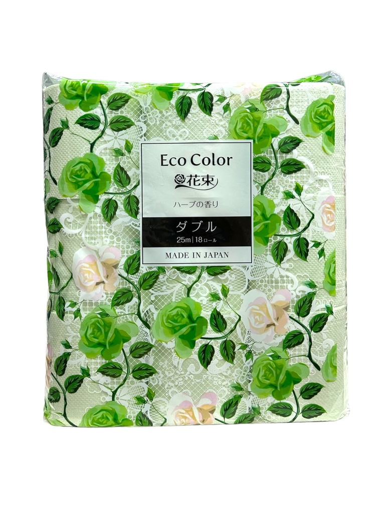 Giấy Vệ Sinh Eco Color Lốc 18 Cuộn (Hương Thảo Dược)