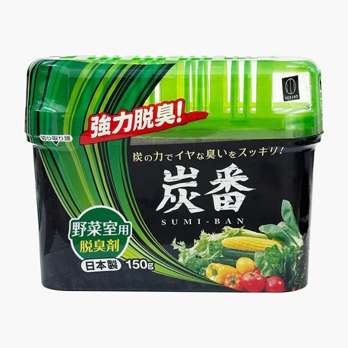 Sáp Khử Mùi Tủ Lạnh Than Hoạt Tính Kokubo JP 150g (Ngăn Rau Củ)