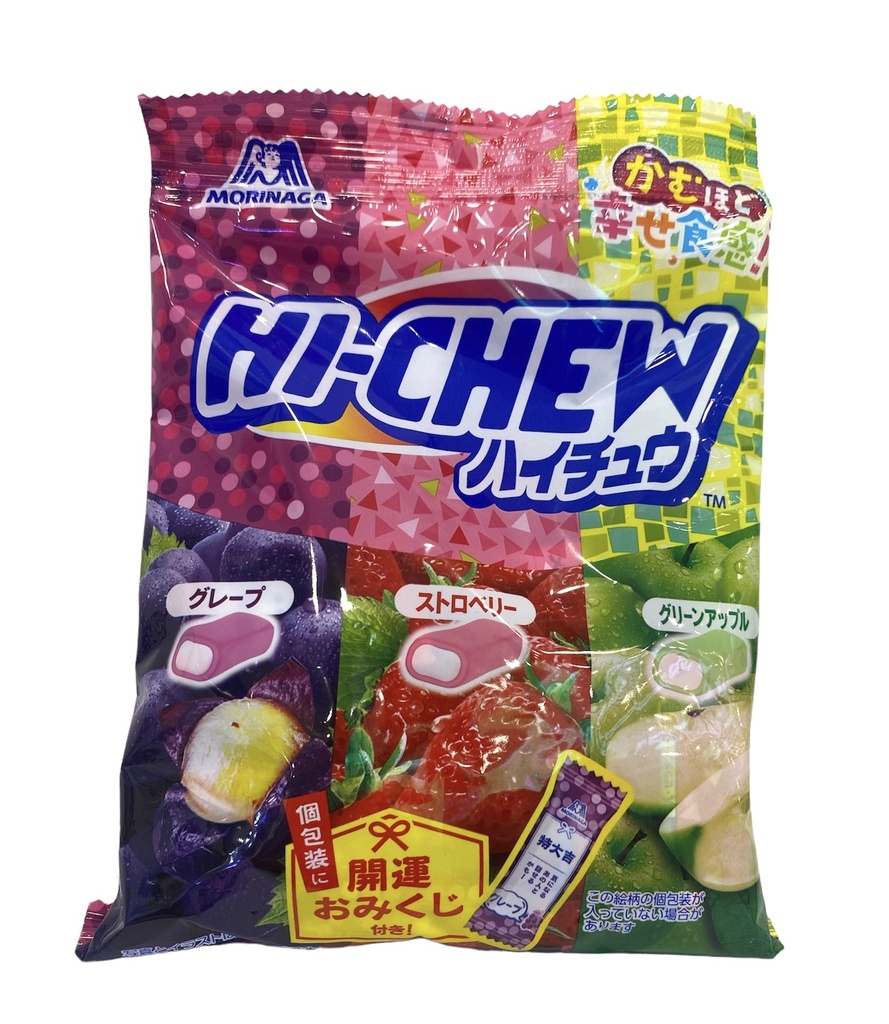 Kẹo Mềm Morinaga Mix Nho, Dâu, Táo 86g