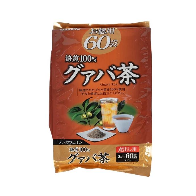 Trà Ổi Hỗ Trợ Giảm Cân, Giảm Nguy Cơ Tiểu Đường Orihiro 60 gói