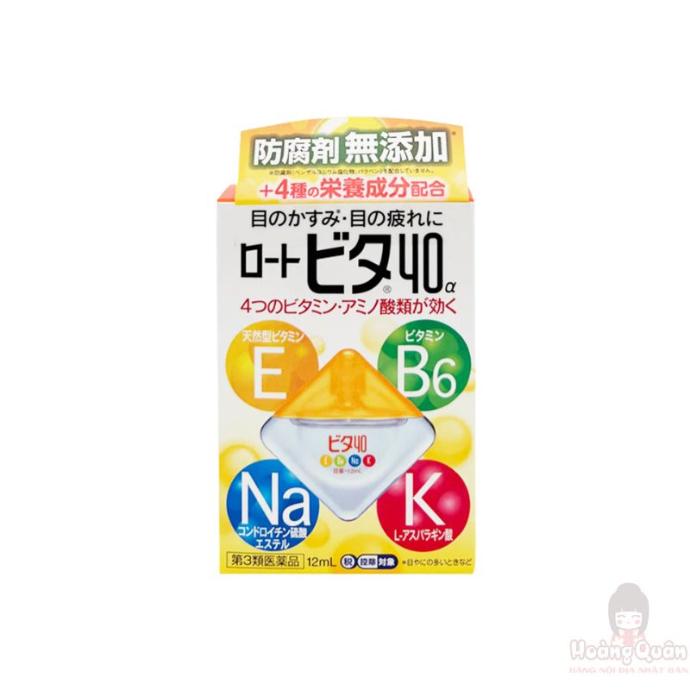 Nước Nhỏ Mắt Rohto Vita 40