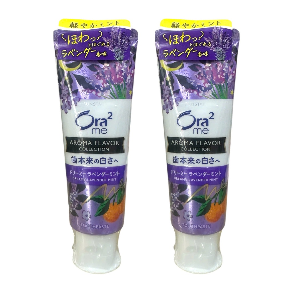 Kem Đánh Răng Hương Oải Hương Và Bạc Hà Ora2 Sunstar 130Gr