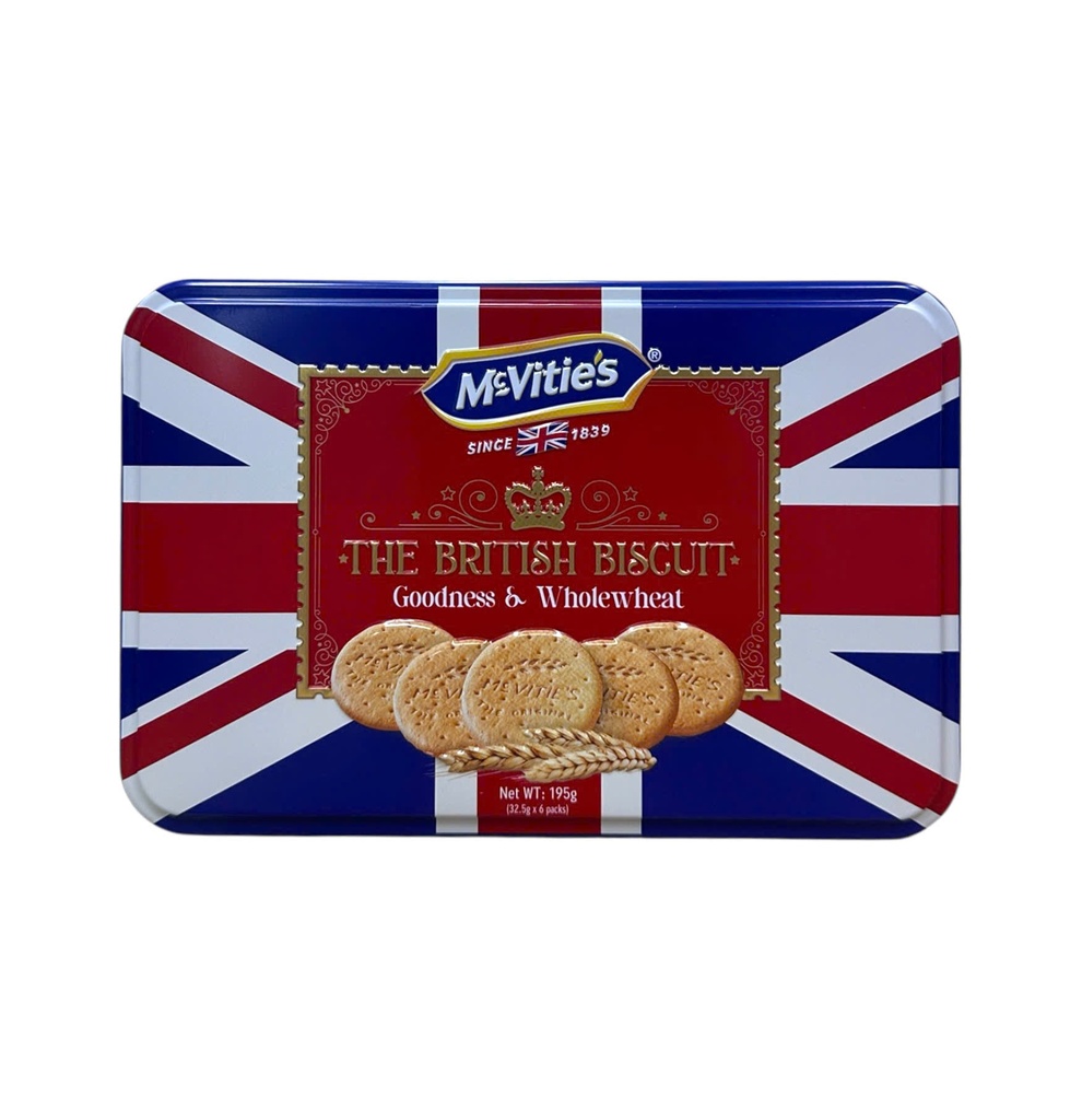Bánh Quy Lúa Mì Nguyên Cám McVitie's 195g