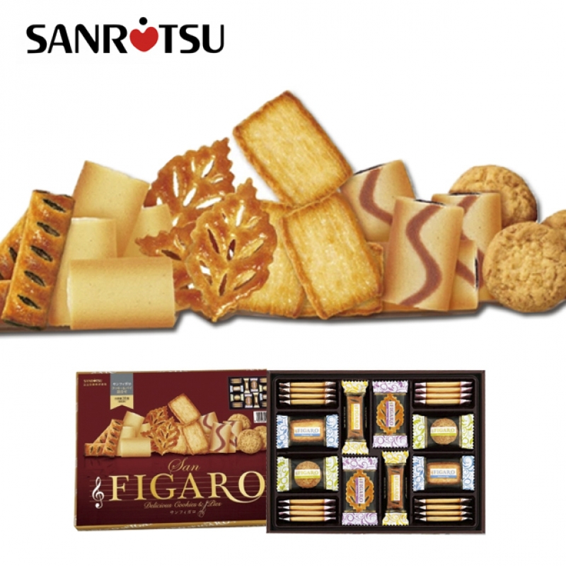 Bánh Quy Cao Cấp Figaro 38M (Hộp Nâu)