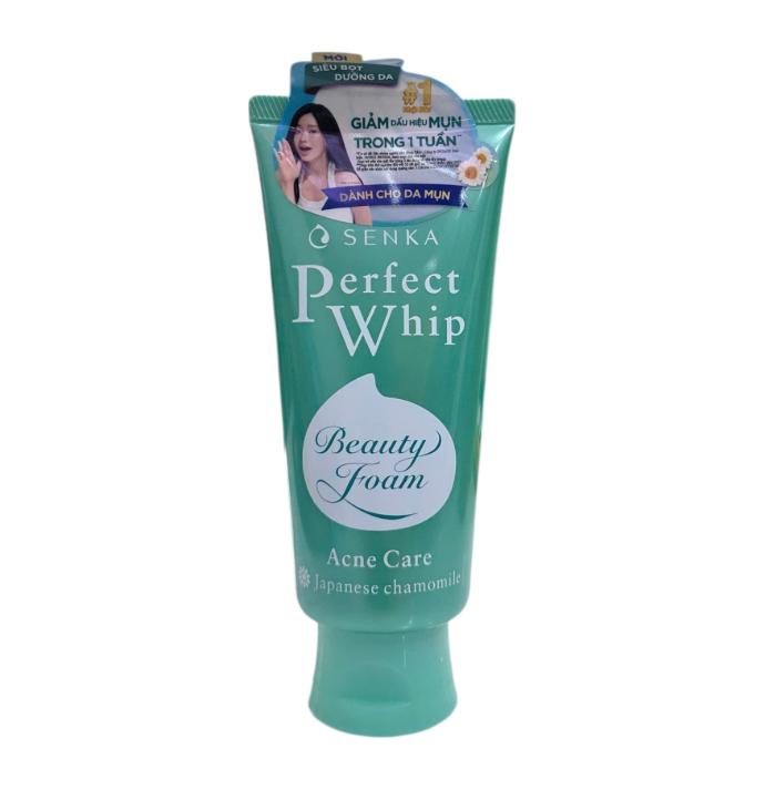 Sữa Rửa Mặt Ngăn Ngừa Mụn Senka Perfect Whip 100g(XLá)