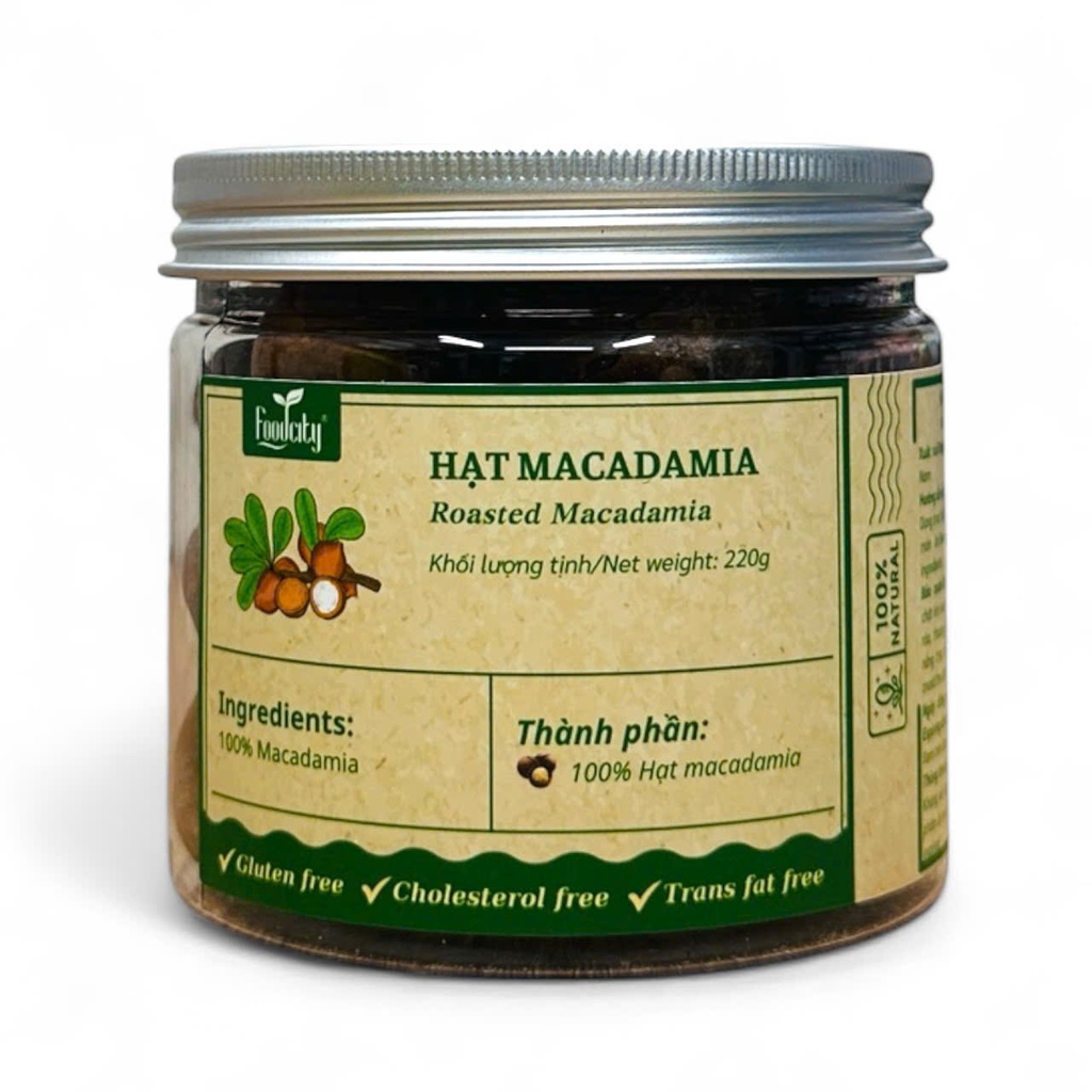 Hạt Macca Food City 220g