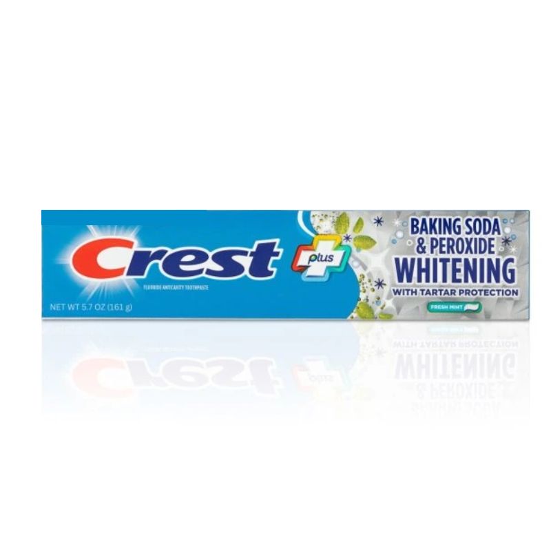 Kem Đánh Răng Crest Plus Baking Soda & Peroxide 161g