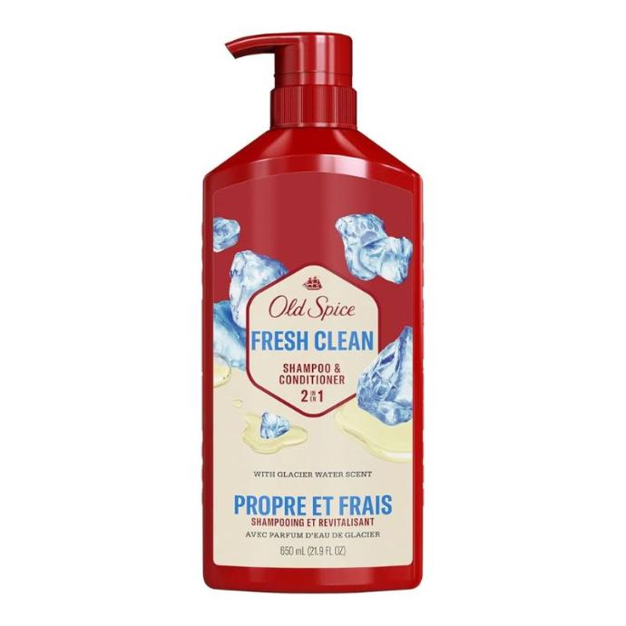 Dầu Gội Xả 2in1 Old Spice Cho Nam Hương Fresh 650ml 