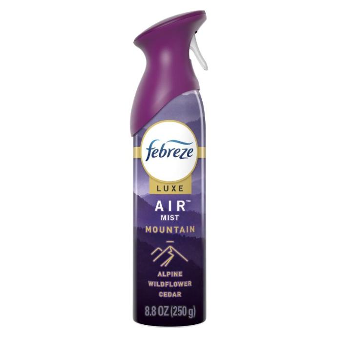 Xịt Thơm Phòng, Khử Mùi Febreze Mountion 250g 