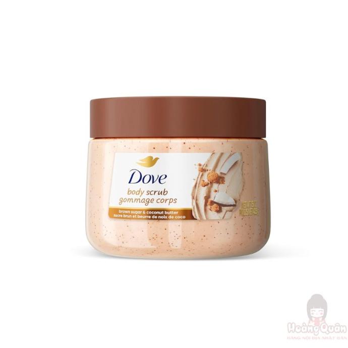 Tẩy Da Chết Dove Brown Sugar & Coconut Butter Body Scrub 425g 