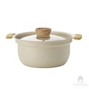 Nồi Nhôm Đúc Chống Dính Thành Cao Ceramic Kakusee, size 18cm