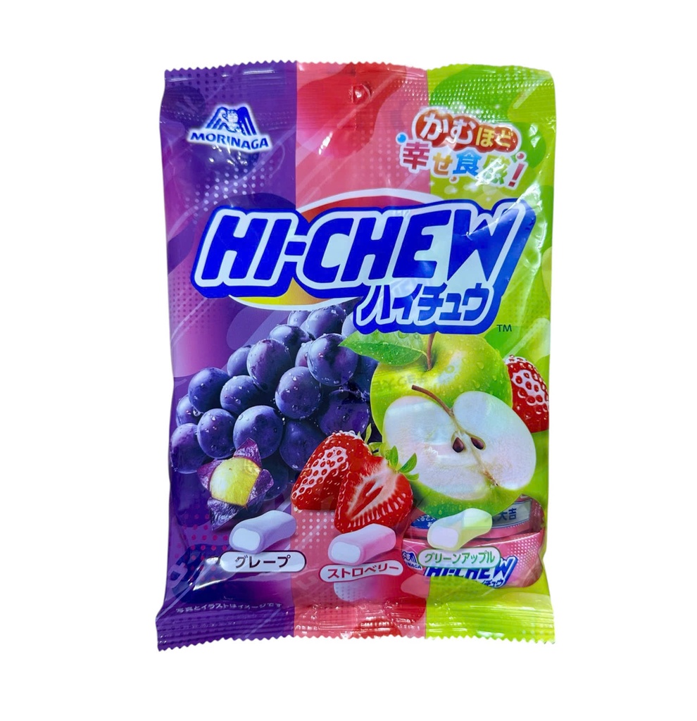Kẹo Mềm Morinaga Mix Nho, Dâu, Táo 86g