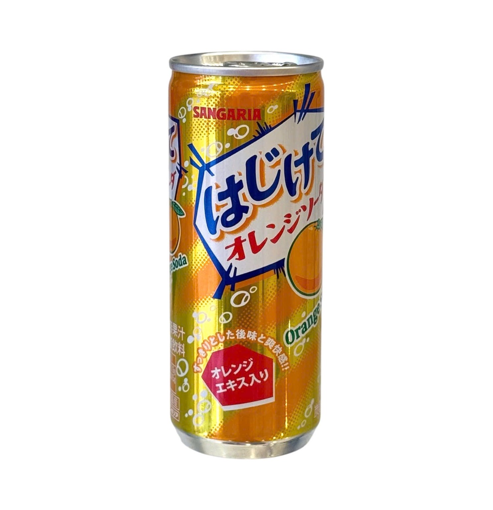 Nước Soda Sangaria Hajitte Vị Cam 250g