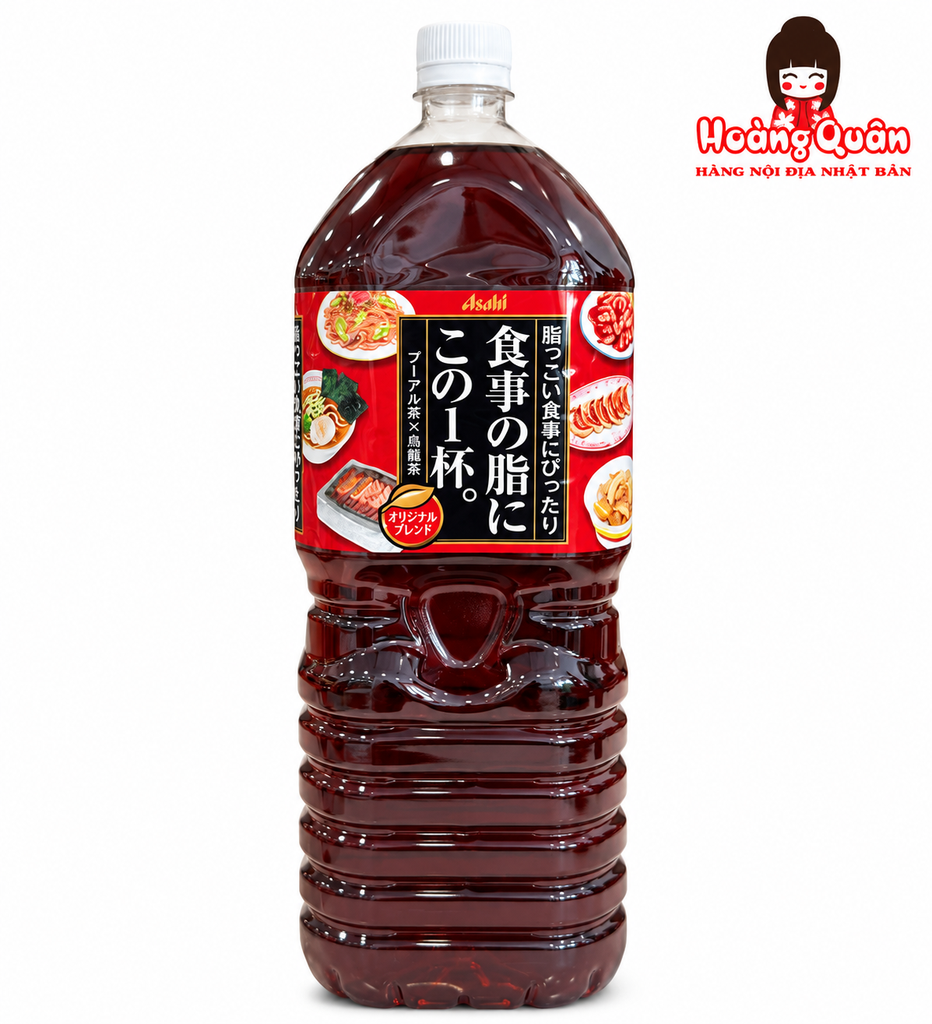 Trà Ô Long Giảm Chất Béo Asahi 2L(1T/6C)