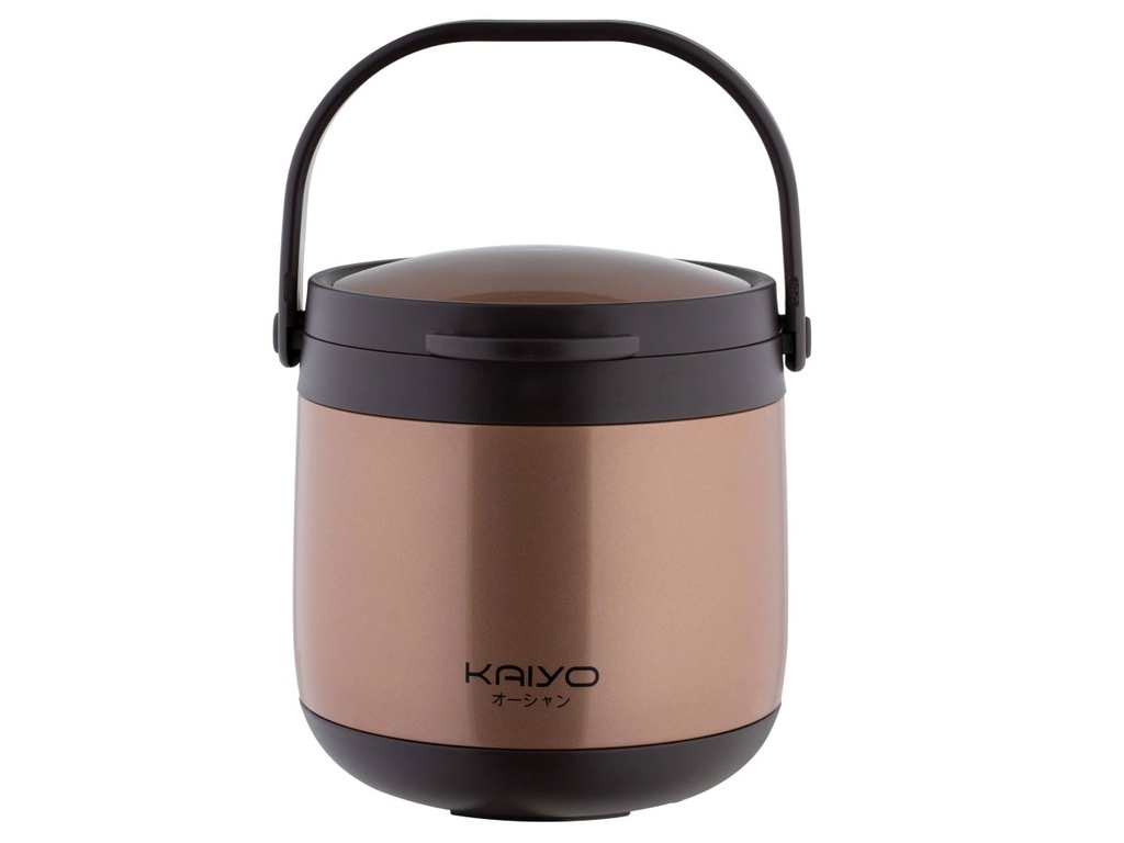 Nồi Ủ Chân Không Kaiyo Màu Inox 4,5 Lít