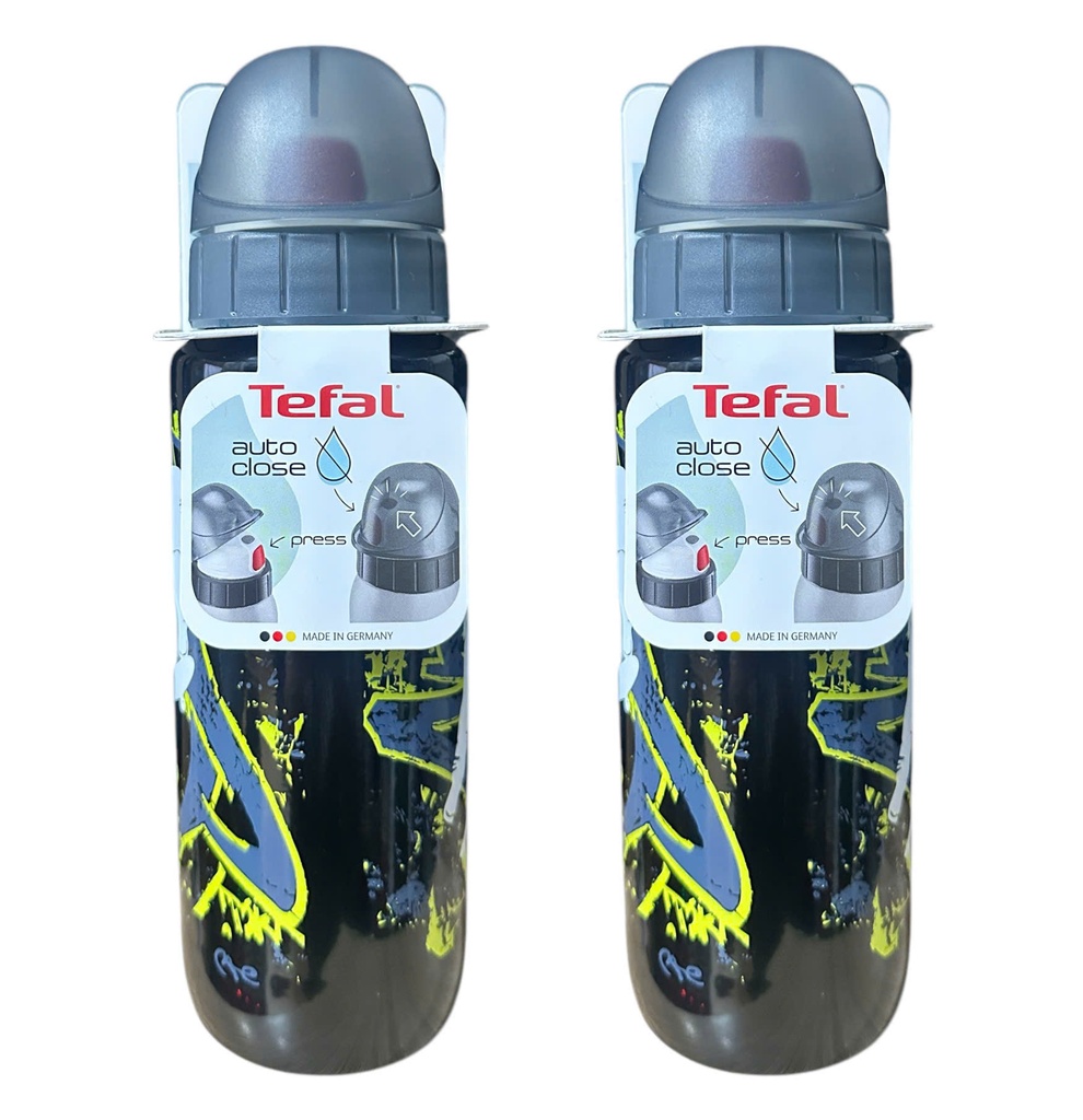 Bình Nước Tefal Drink2go Light Steel 0.6L (Black)