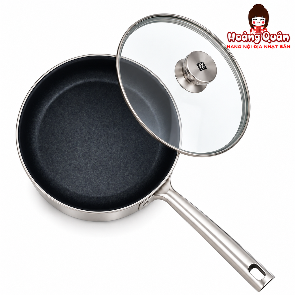 Chảo 26cm Có Nắp Zwilling Made in Germany Tách Lẻ