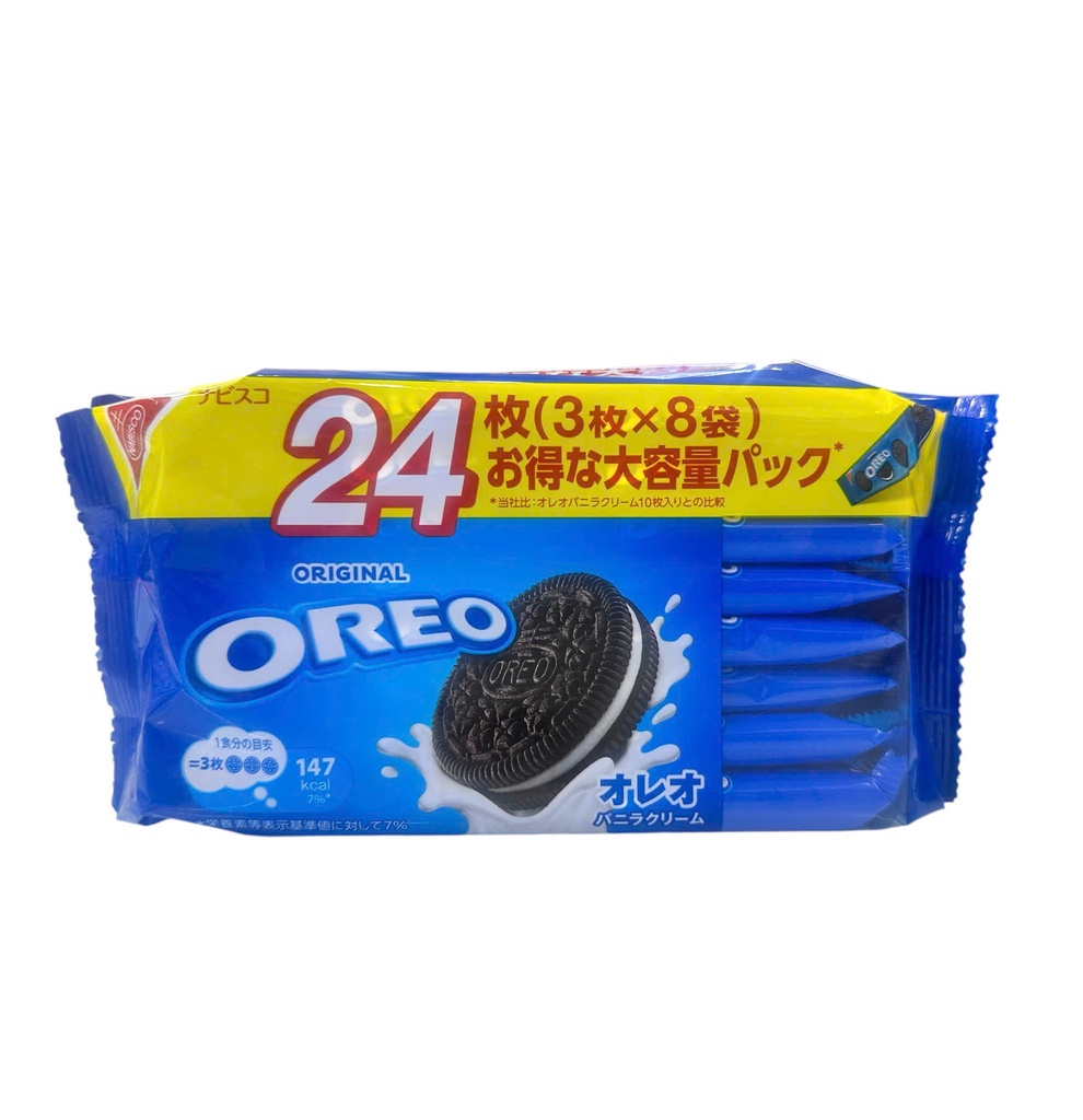 Bánh Quy Oreo Vị Vanilla (235.2G/Gói)