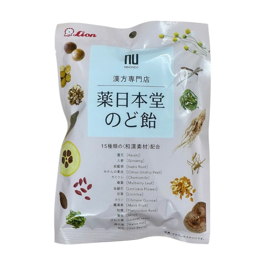 Kẹo Thảo Dược Lion 15 Vị Nhật Bản