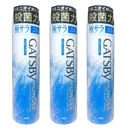 Xịt Khử Mùi Gatsby Mát Lạnh Cool Citrus 130g
