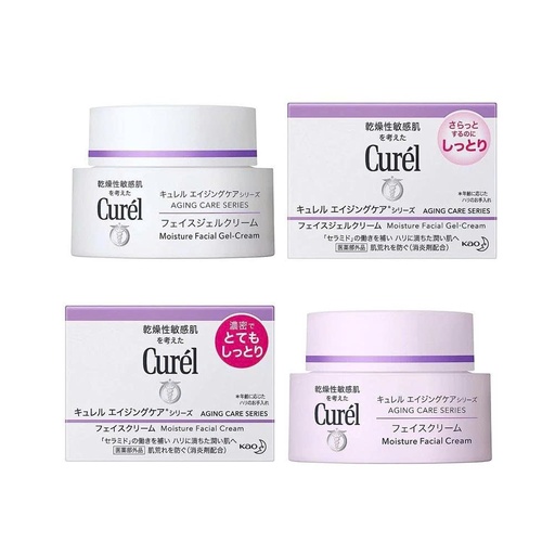 Cream/Gel Dưỡng Ẩm Chuyên Sâu Cho Da Lão Hóa CURÉL 40g