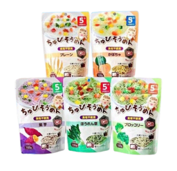 Mỳ Somen Chubi Tách Muối Cho Bé 5M+ 100g