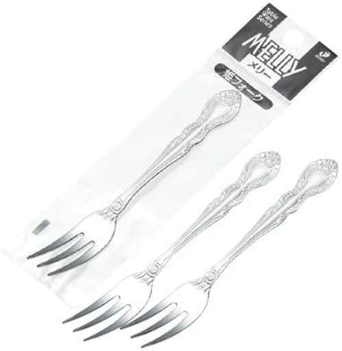 Set 3 Nĩa Inox Melly 12cm (Made In Japan)