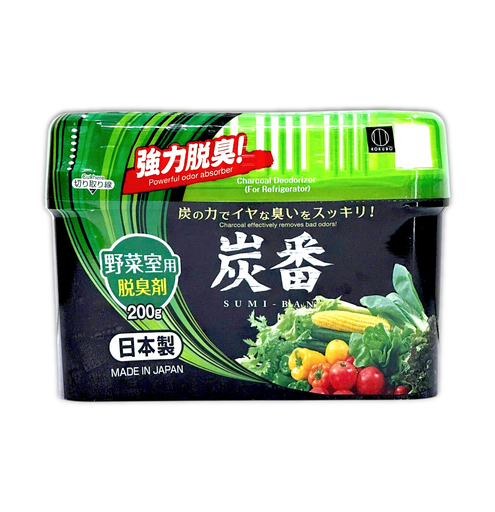 Sáp Khử Mùi Tủ Lạnh Kokubo JP Than Hoạt Tính 200g (xanh lá)