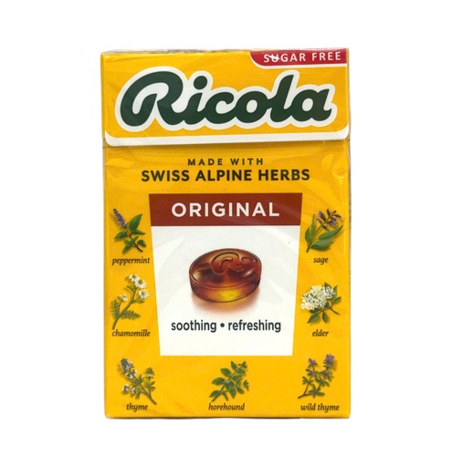 Kẹo Thảo Mộc Ricola Không Đường 40g