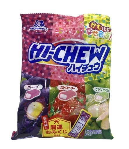 Kẹo Mềm Morinaga Mix Nho, Dâu, Táo 86g