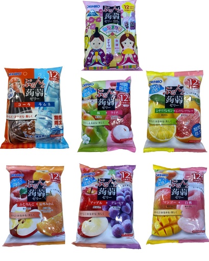 Thạch Rau Câu 2 Vị Orihiro 12 gói