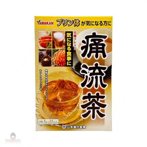 Trà Giảm Mỡ, Điều Trị Gout Yamakan Nhãn Vàng (24 Gói)