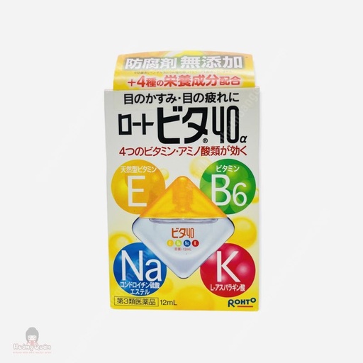 Nước Nhỏ Mắt Rohto Vita 40