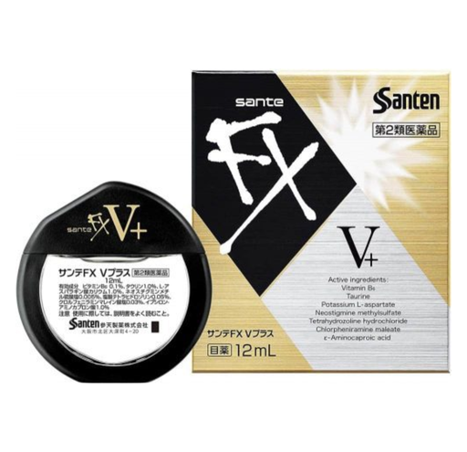 Nước Nhỏ Mắt Santa Fx V+ (Vàng) 12ml