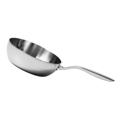 Chảo Đúc Inox 3 Lớp Đáy Liền Sâu Lòng Tri-Ply Kaiyo Size 26Cm