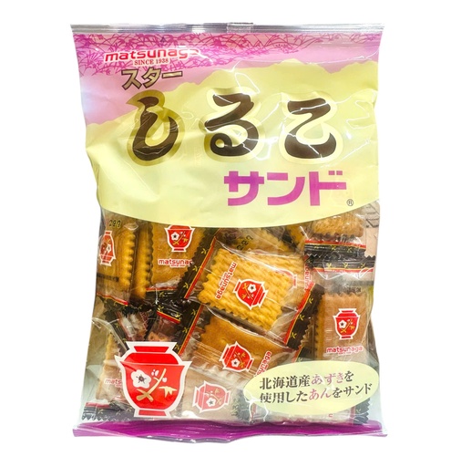 Bánh Quy Đậu Đỏ Shiruko Matsunaga 160g