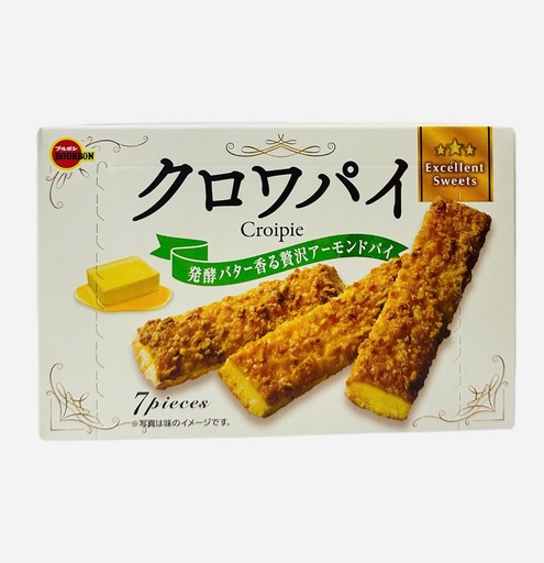 Bánh Quy Bơ Hạnh Nhân Croipie Bourbon 7C