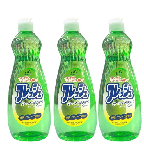 Nước Rửa Chén Hương Táo Rocket 600Ml